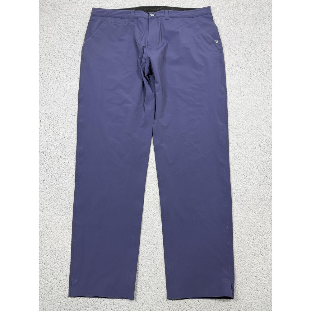 Galway Bay Pants Mens 40x32 Blue Rain Stretch Golf Water Resistant Performance